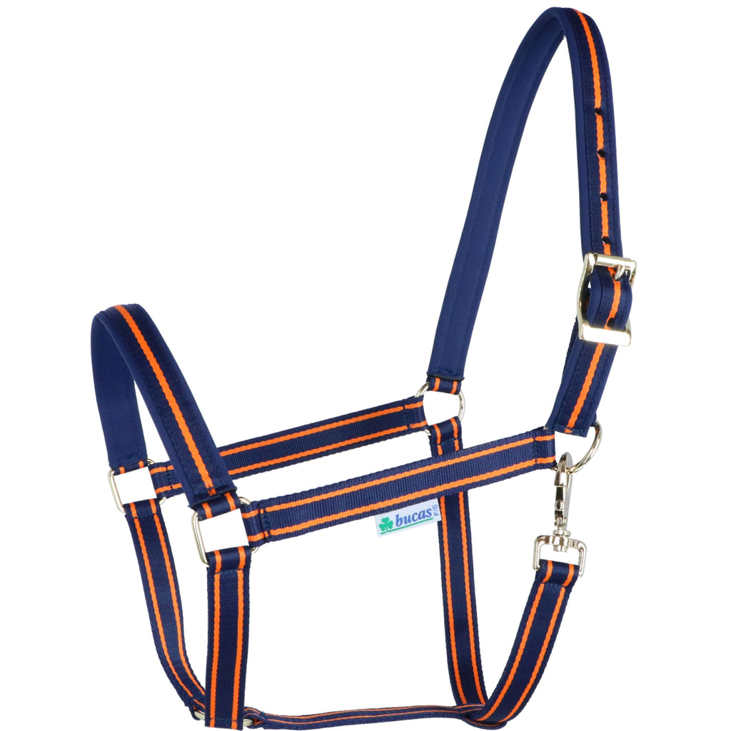 Bucas Halfter Dublin Fohlen Navy Orange