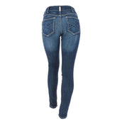 Ariat Western Denim R.E.A.L. Med Rise Skinny Ella Woman's Himmel