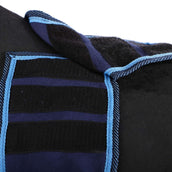 Riding World Ausreitdecke Fleece Navy/ Hell Blau