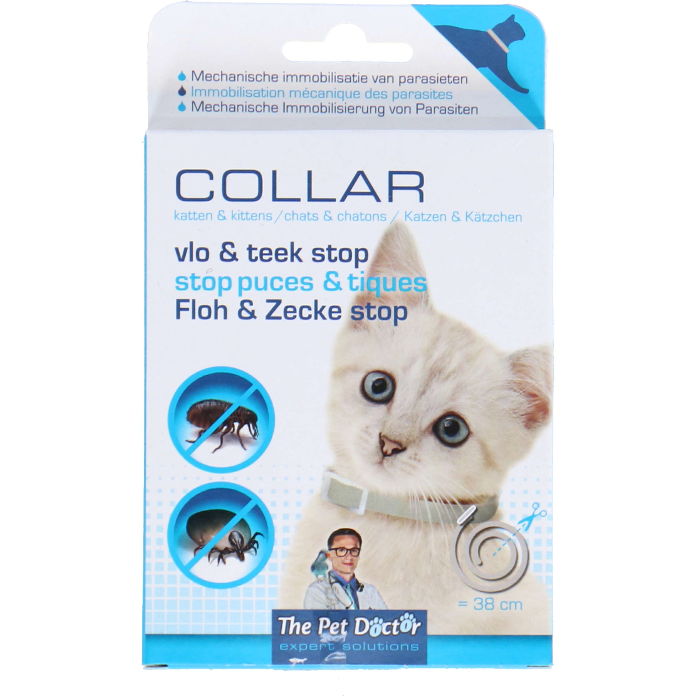 TPD Floh- & Zeckenstopp Halsband Katze