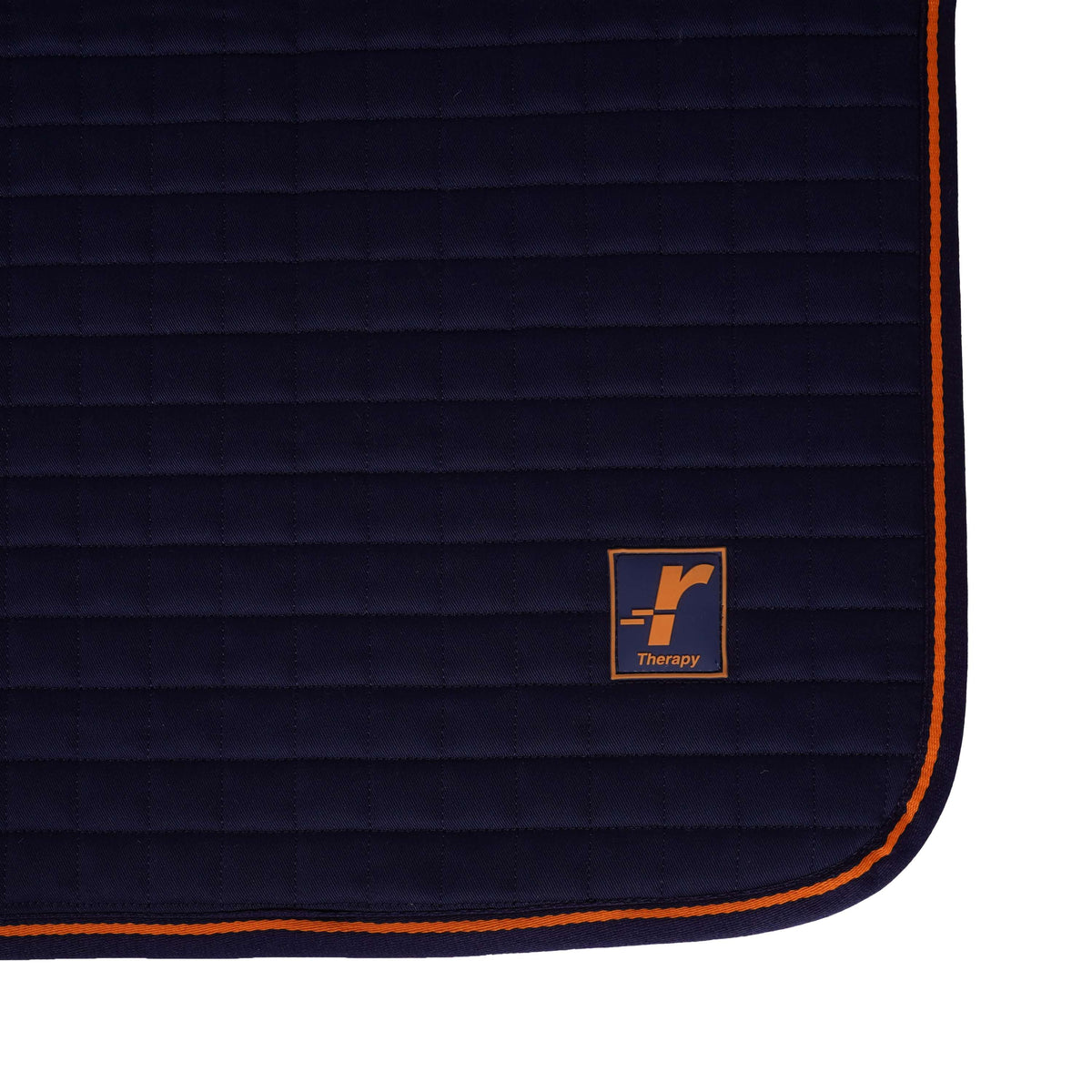 Bucas Therapy Dog Bed Navy Orange