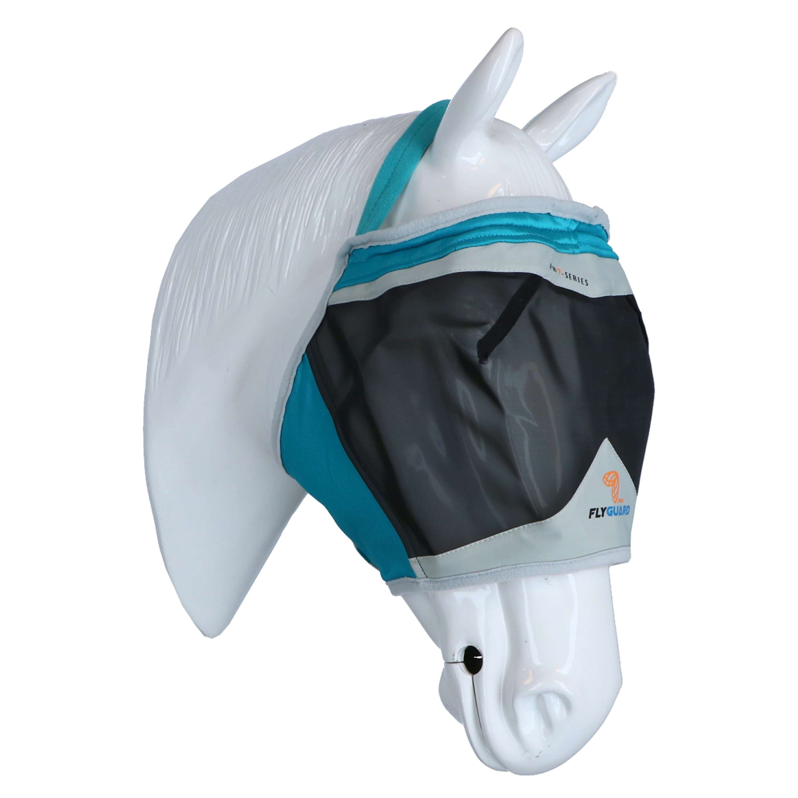 Shires Fliegenmaske Ohne Ohren Mesh Grünblau Shires Fliegenmaske Ohne Ohren Mesh Grünblau