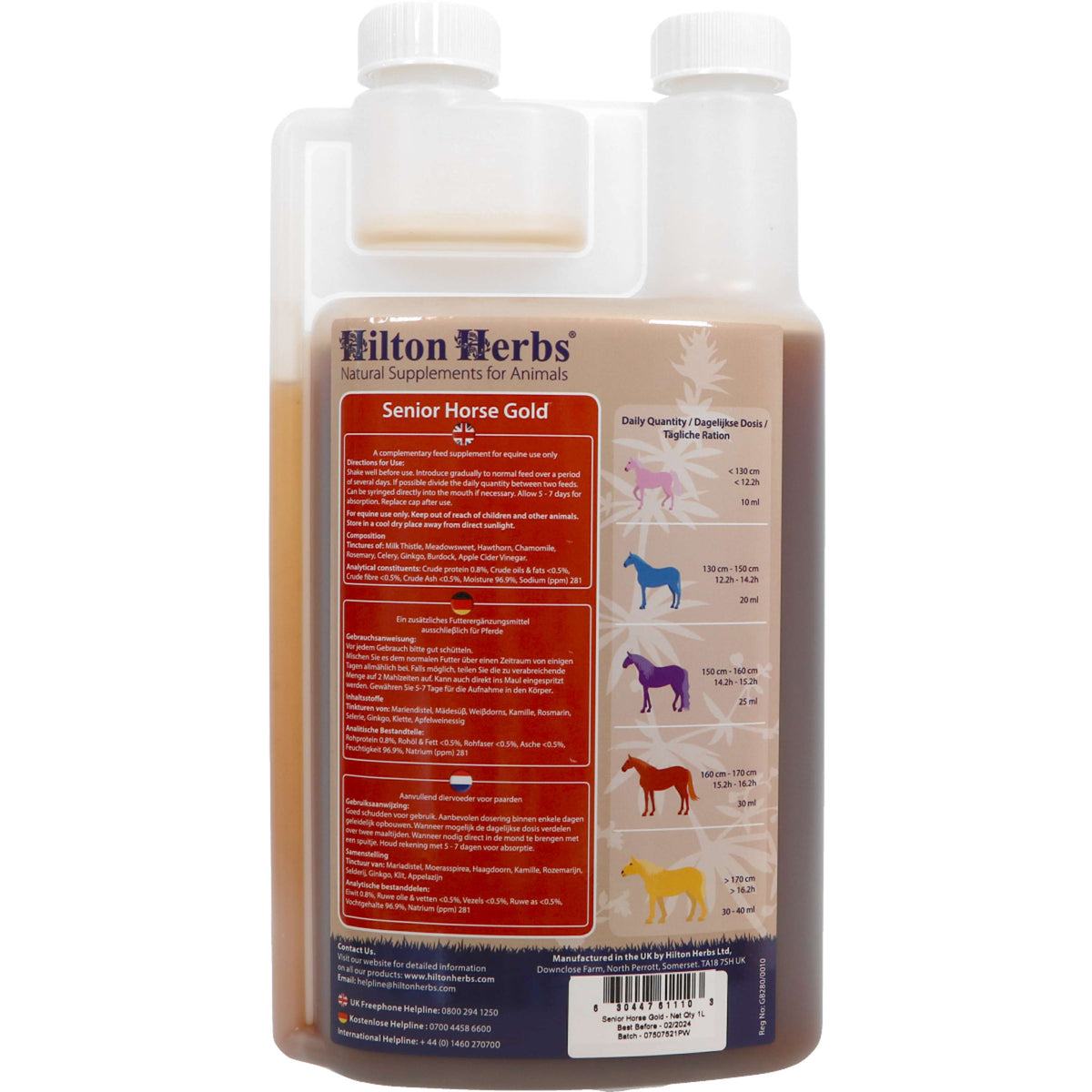 Hilton Herbs Senior Horse Gold