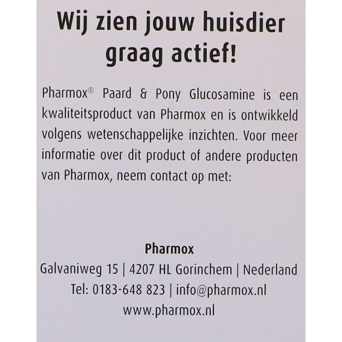 Pharmox Glucosamin P&P