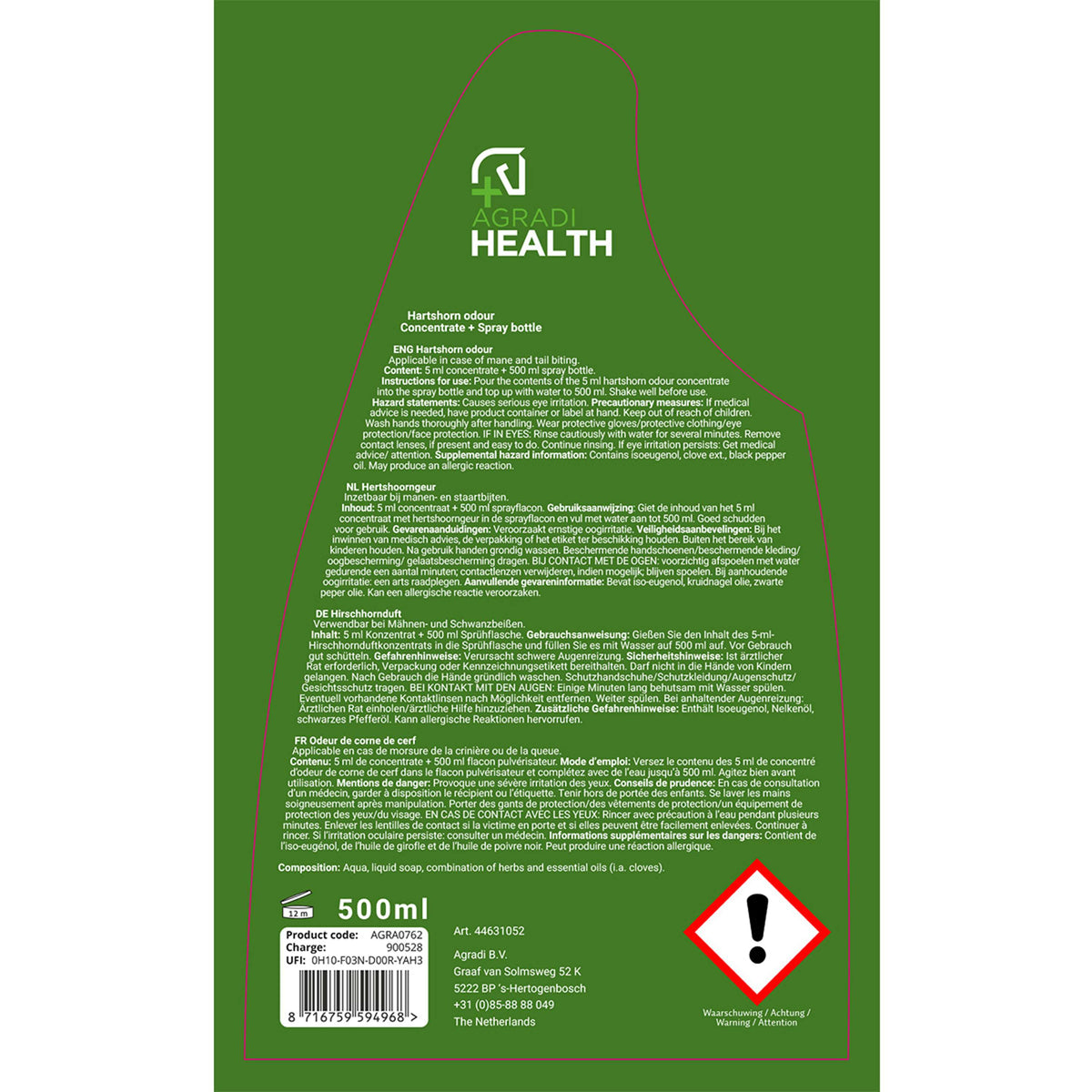 Agradi Health Hirschhorn Spray