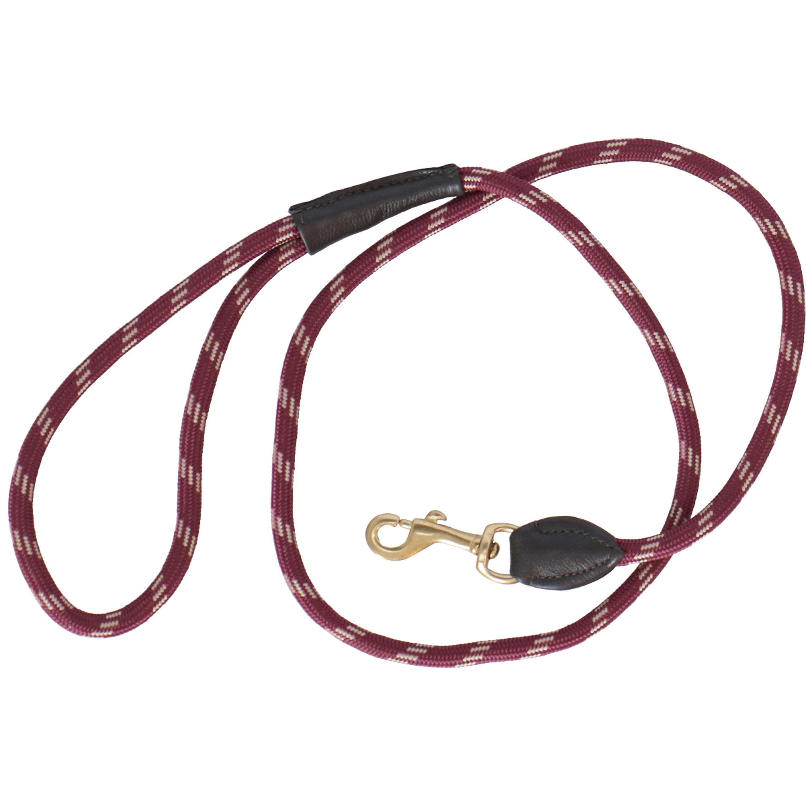 WeatherBeeta Dog Lead Rope Leather Burgundy/Brown WeatherBeeta Dog Lead Rope Leather Burgundy/Brown