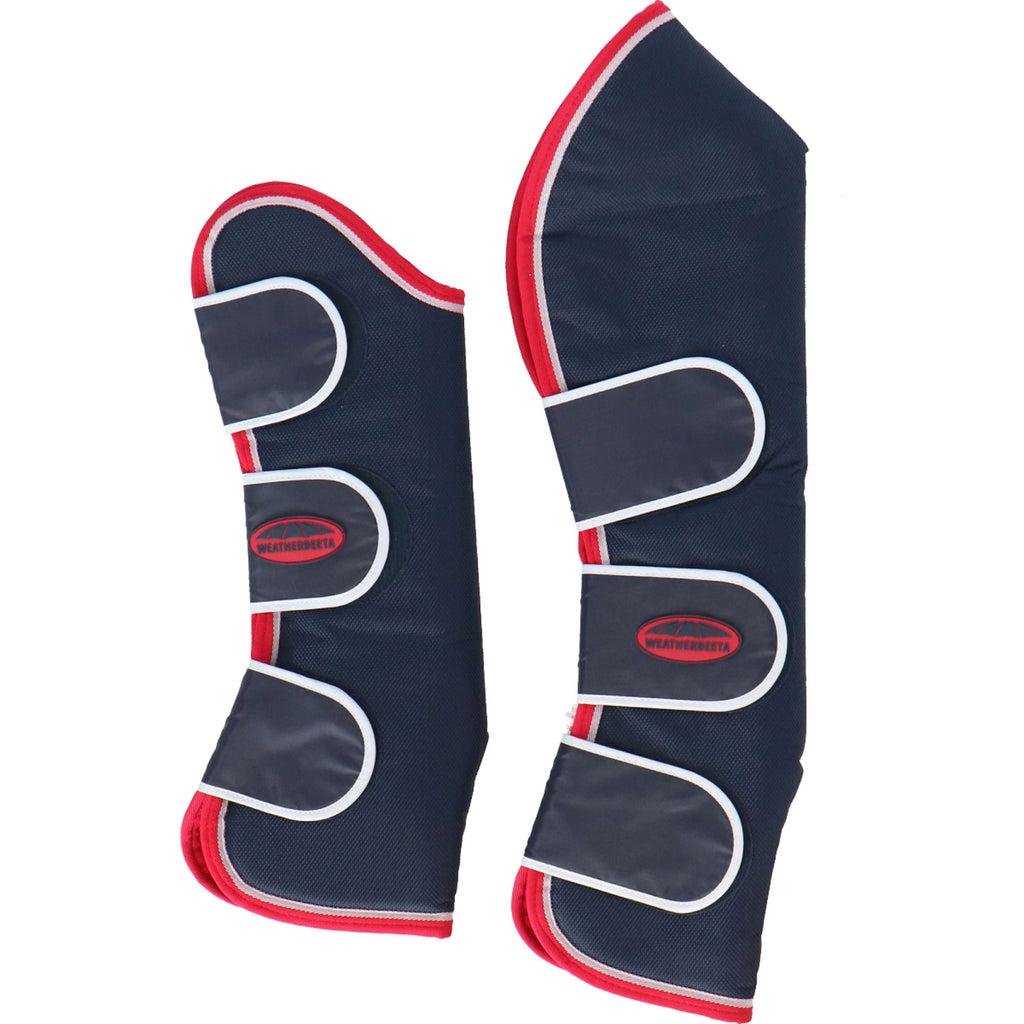 WeatherBeeta Transportgamaschen Navy/Rot/Weiß