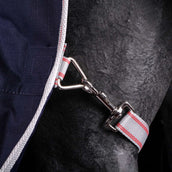 Weatherbeeta Heavy Turnout Rug Combo Neck Comfitec Essential 360g Navy/Silver/Red