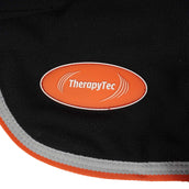 Weatherbeeta Dog Coat Therapy-Tec Fleece Schwarz/Silber/Rot