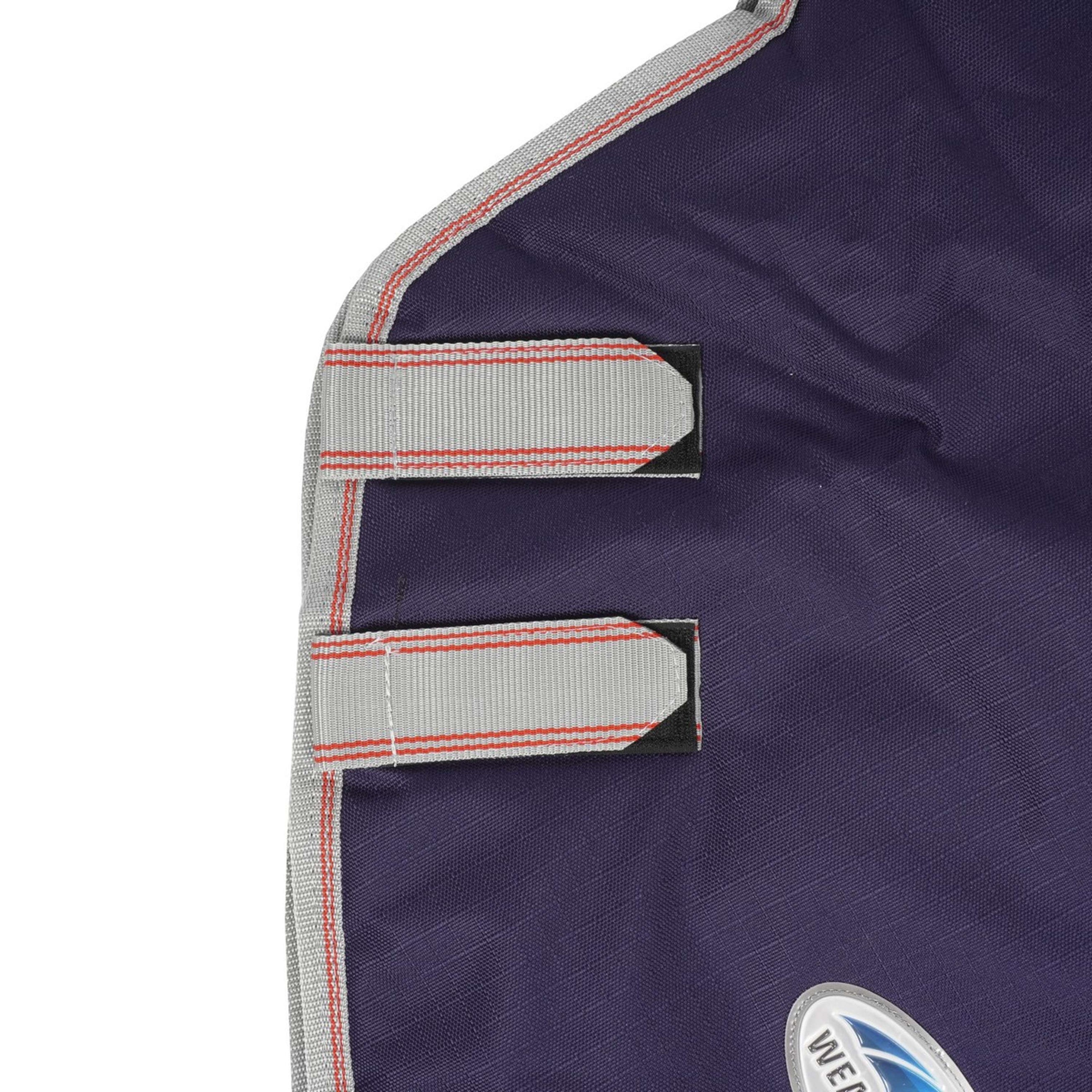 WeatherBeeta Medium Neck Rug ComFiTec Essential 220g Navy/Silver/Red WeatherBeeta Medium Neck Rug ComFiTec Essential 220g Navy/Silver/Red