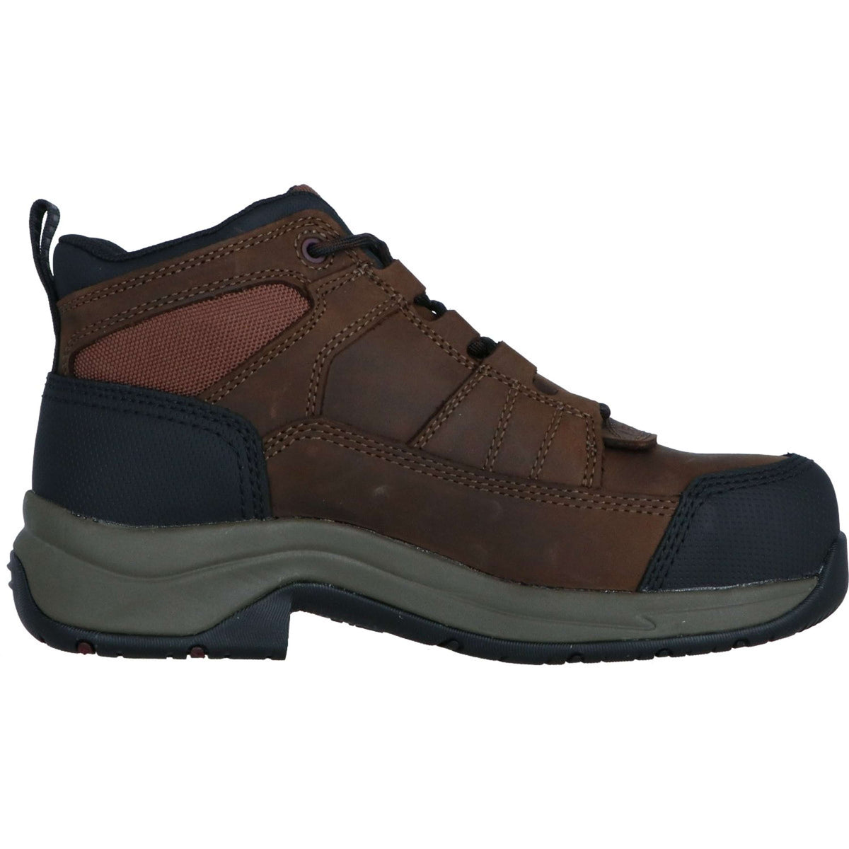 Ariat Stallschuhe Telluride Work H2O Stahlkappe Distressed Brown