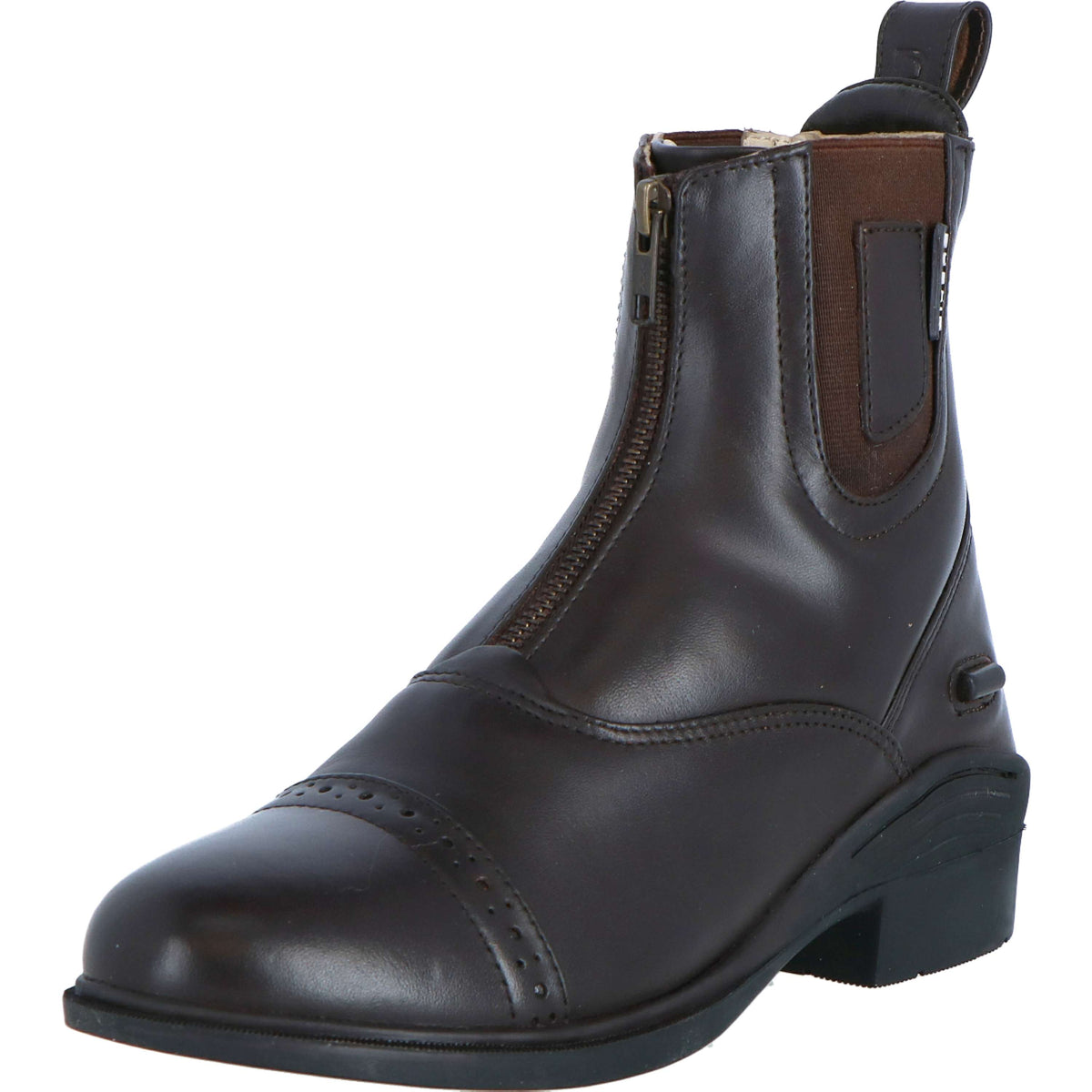 Dublin Boots Evolution Zip Front Braun