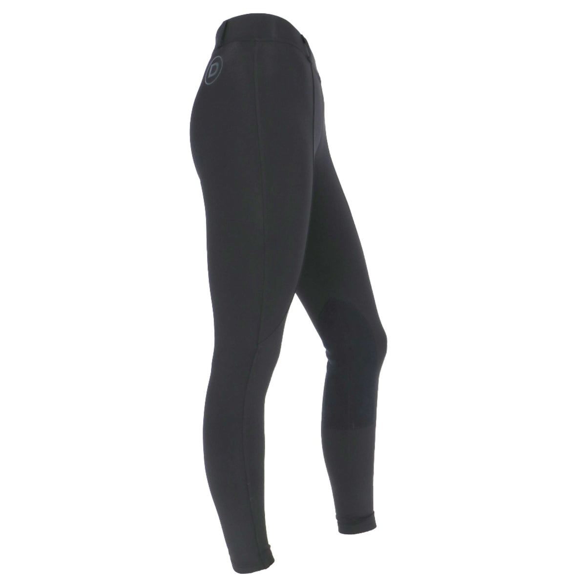 Dublin Reitleggings Performance Flex Knee Patch Schwarz