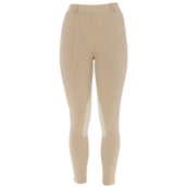 Dublin Reitleggings Kidss Performance Flex Knee Patch Beige