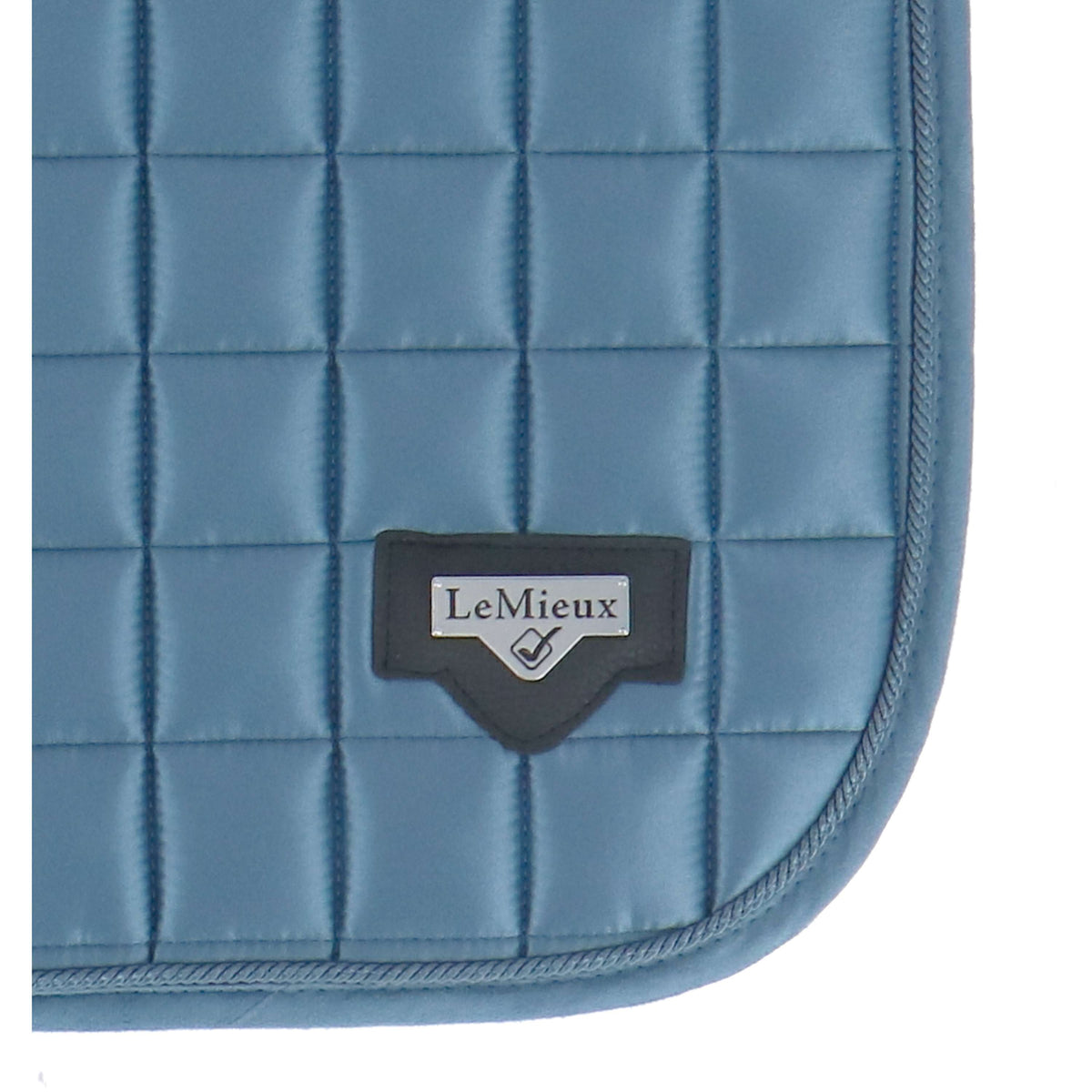 LeMieux Schabracke Loire Classic Satin Square Dressur Ice Blue