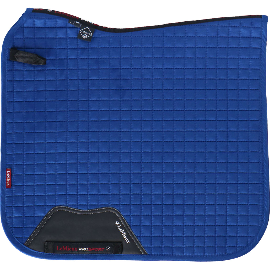 LeMieux Schabracke Luxury Square Dressur Benetton Blau