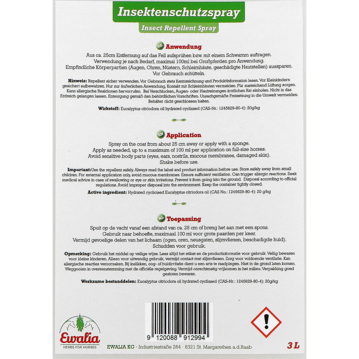 Ewalia Insect Repellen Spray