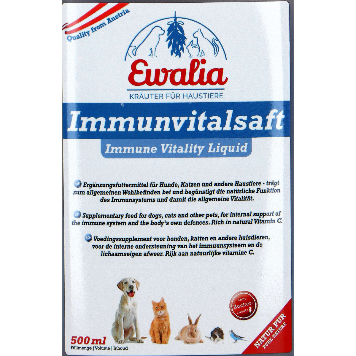 Ewalia Immune Vitality Liquid Hund/Katze