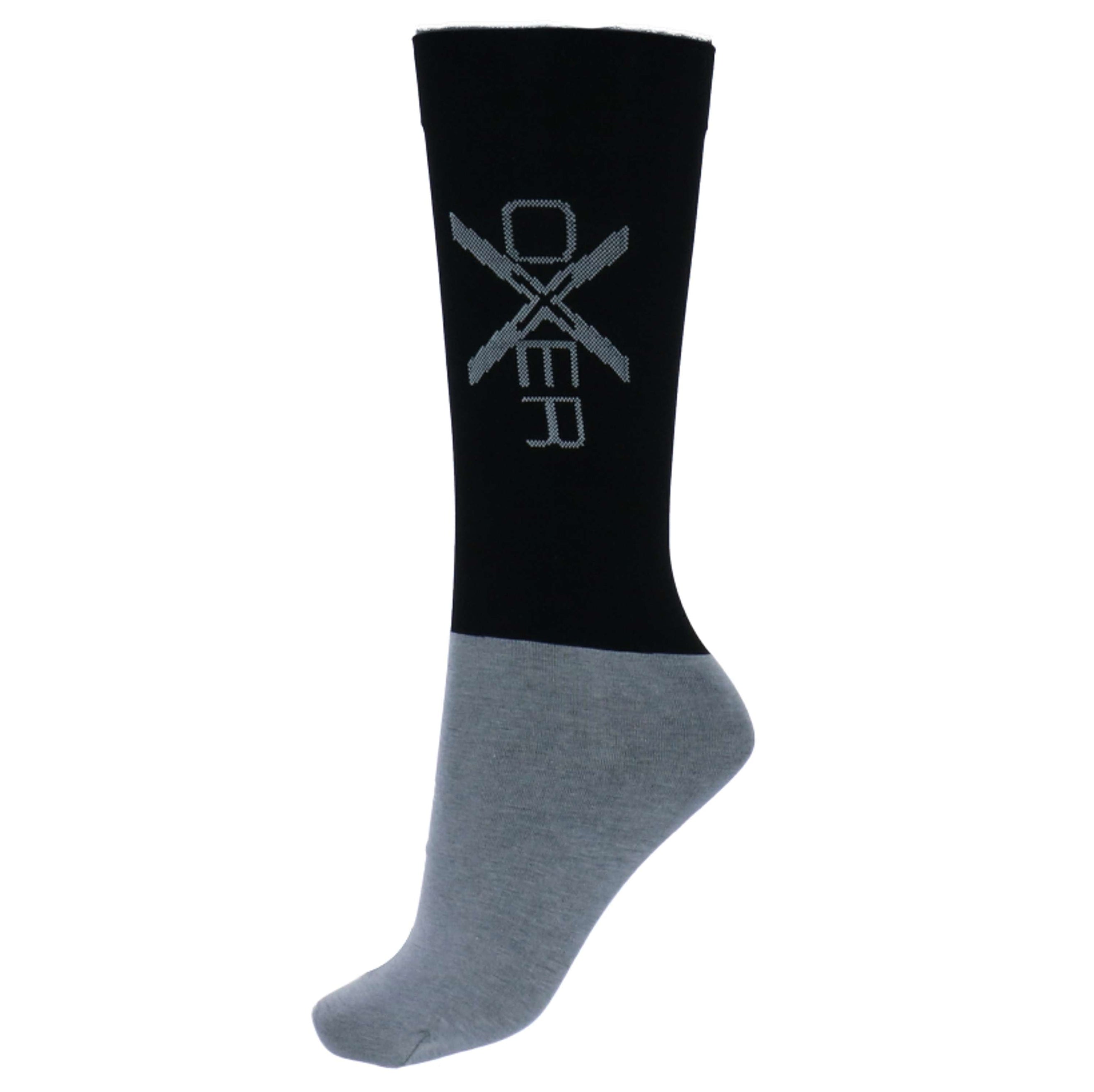 Oxer Socks Slim Foot 3-pack Schwarz