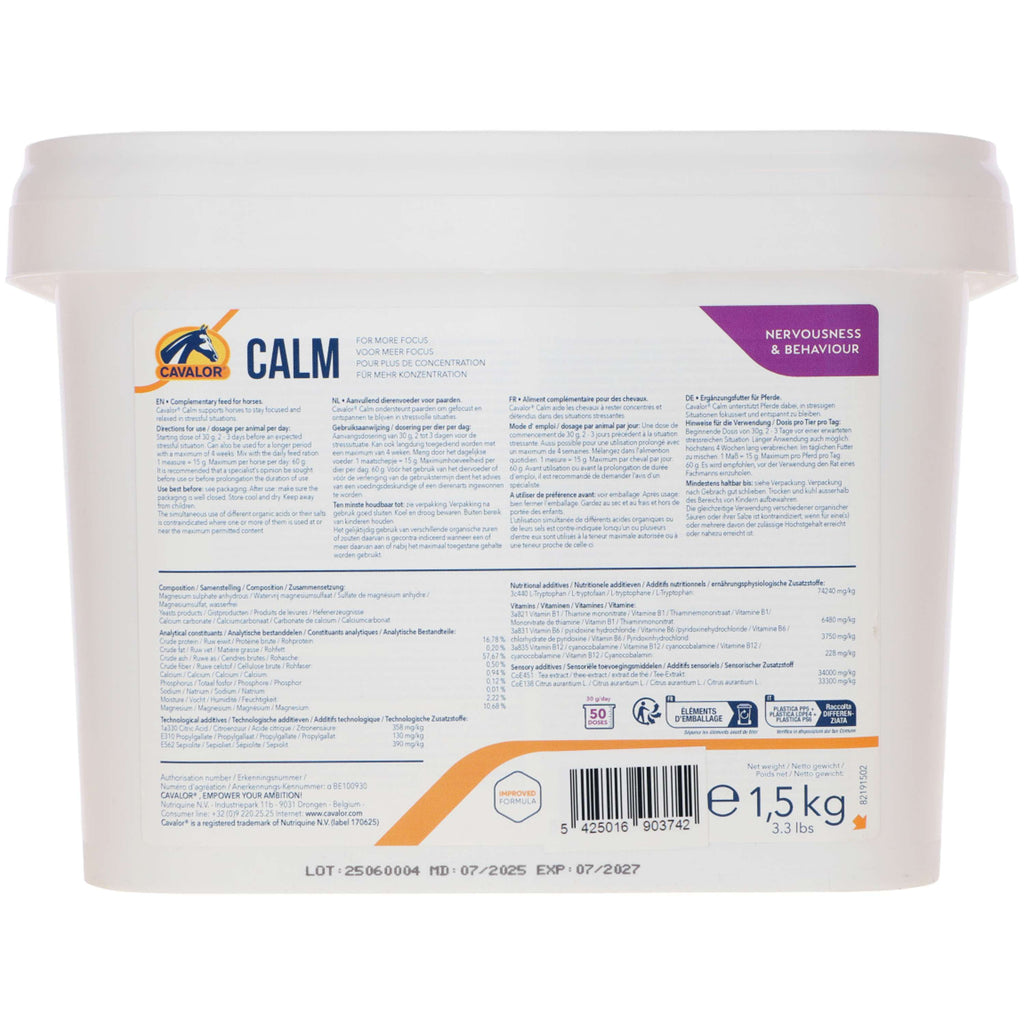 Cavalor Beruhigungsmittel Calm