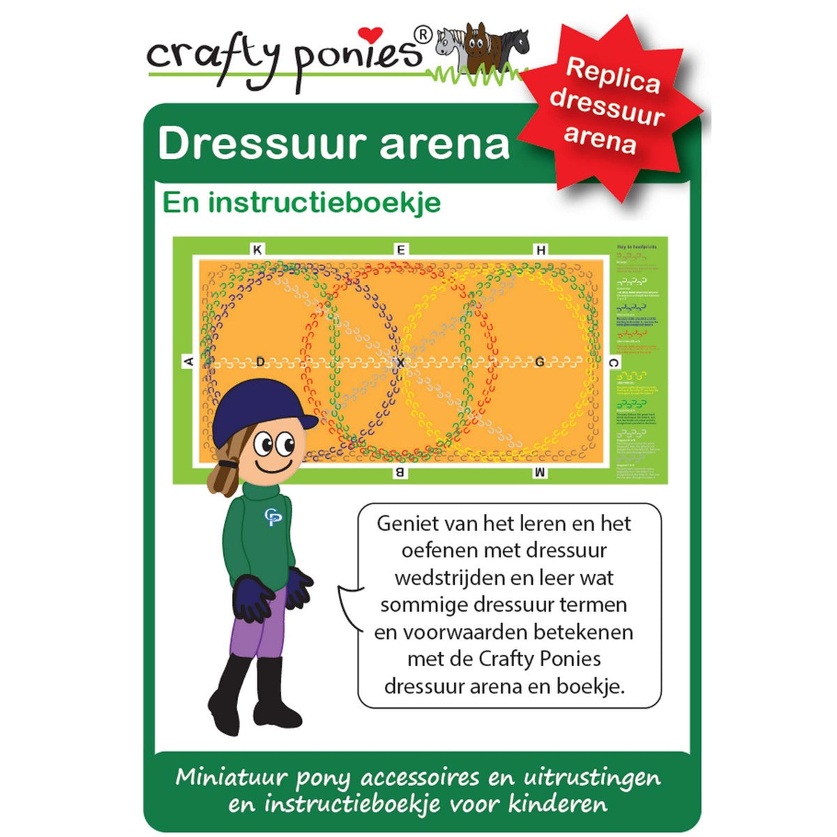 Crafty Ponies Dressur Arena DE