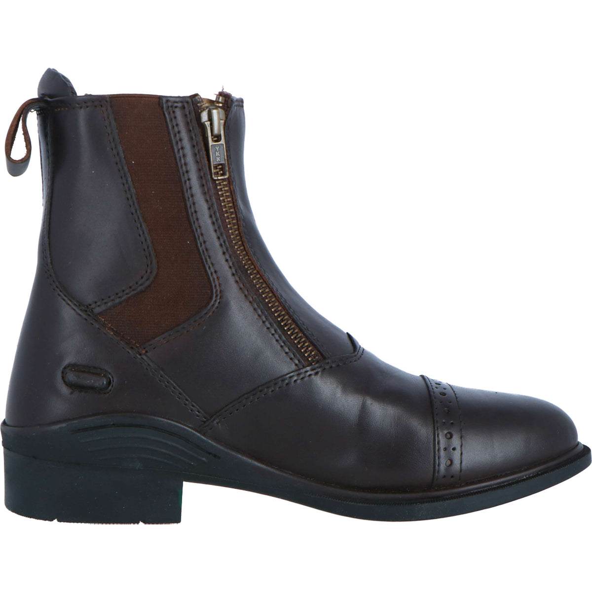 Dublin Boots Evolution Double Zip Front Braun