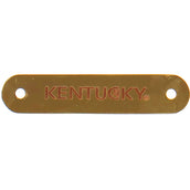 Kentucky Namensschild für Halfter Gold