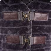 Kentucky Decke Fake Fur Grau
