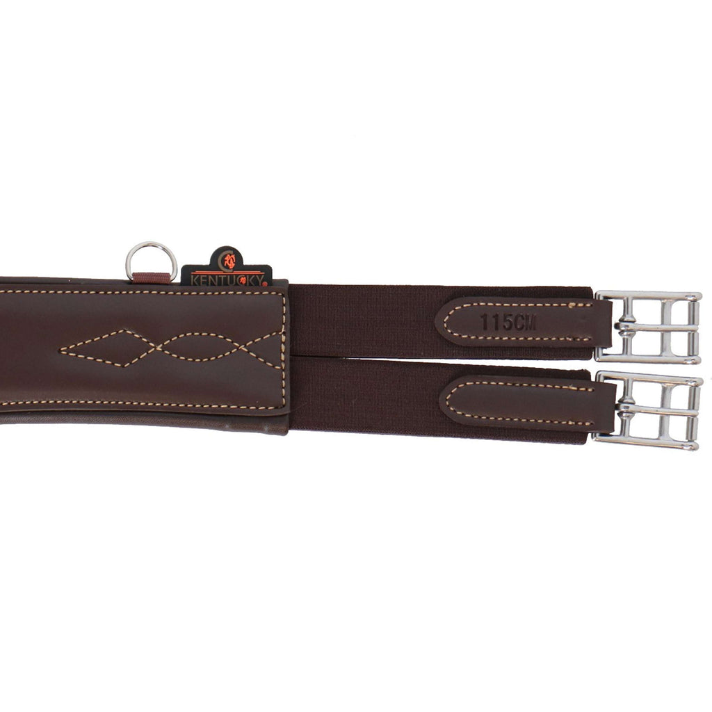 Kentucky Spring Sattelgurt Stud Braun