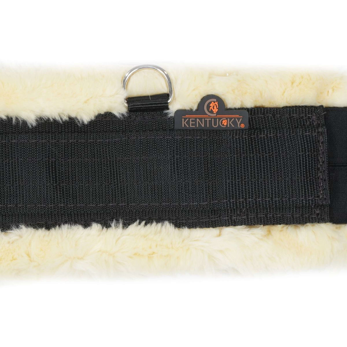 Kentucky Vielseitigkeitsgurt Sheepskin Schwarz/Naturell