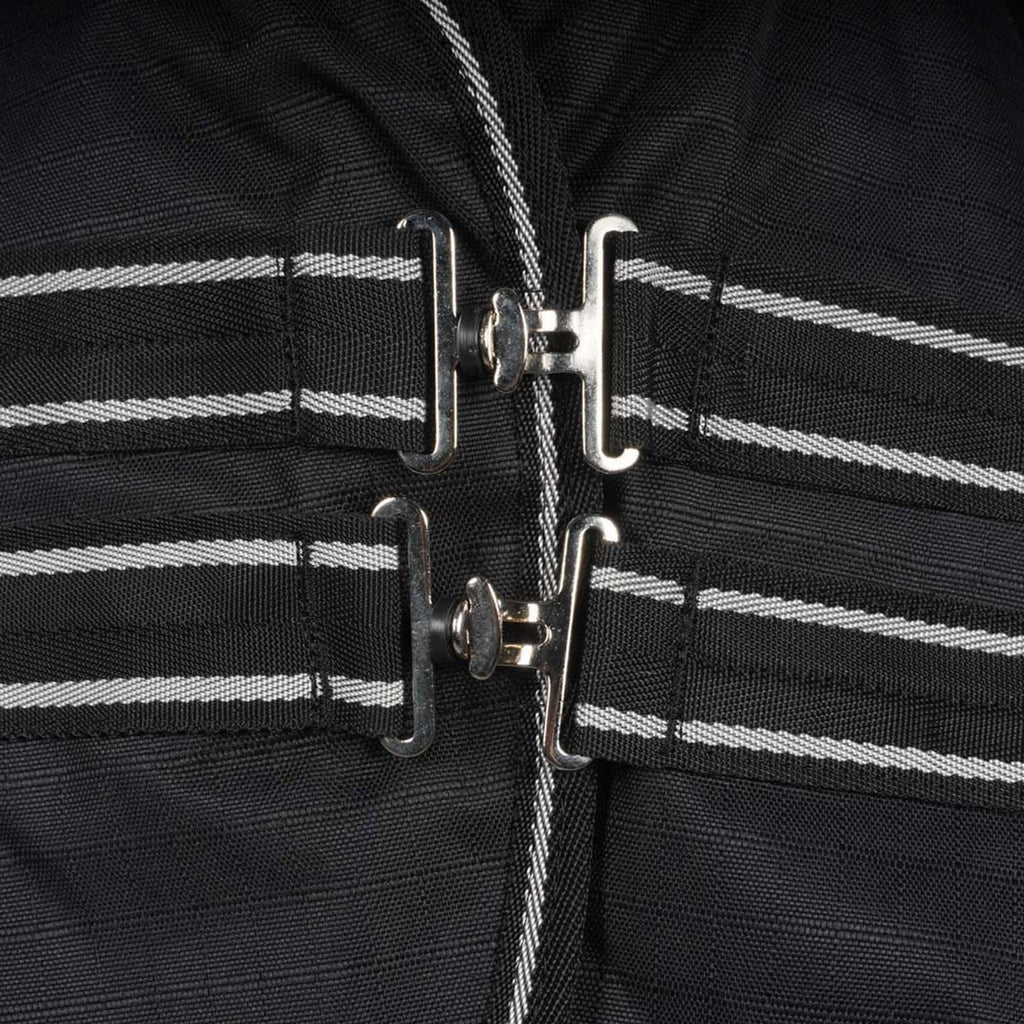 HKM Regendecke High Neck Innsbruck Glatte Ausführung 0g Schwarz