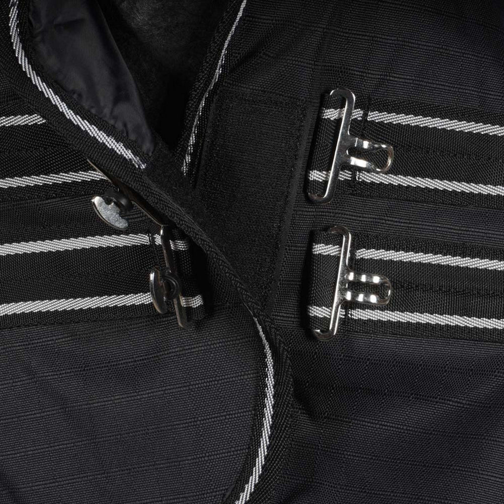 HKM Regendecke High Neck Innsbruck Glatte Ausführung 0g Schwarz