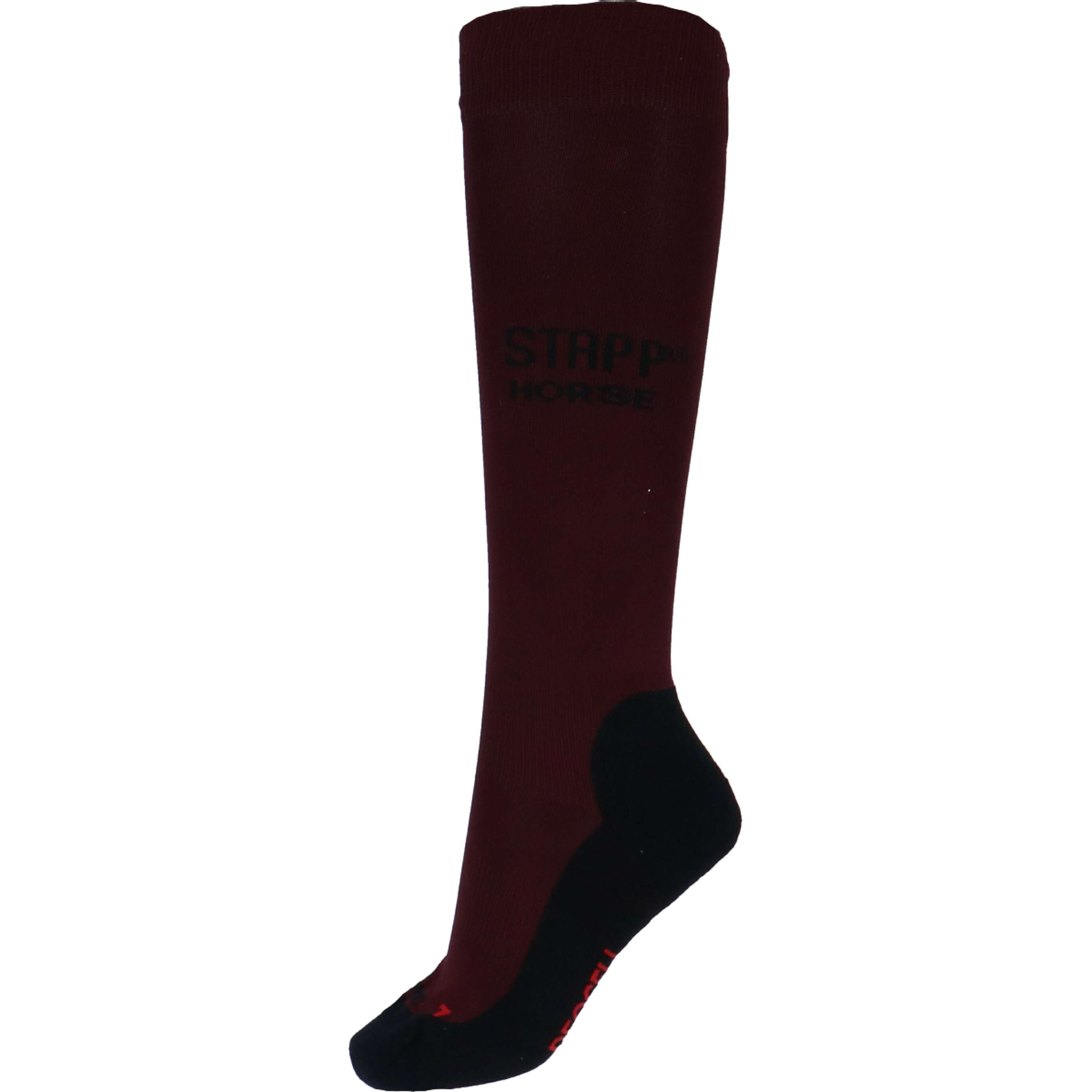 Stapp Horse Reitsocken Uni Deocell Bordeaux