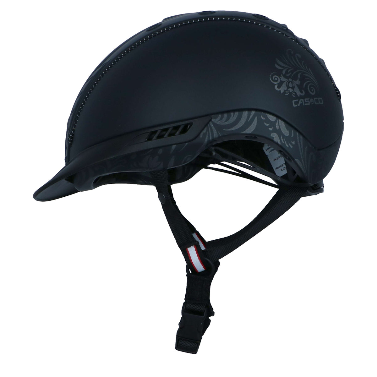 Casco Reithelm Mistrall 2 Schwarz Blume