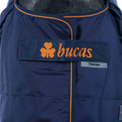 Bucas Therapy Turnout 150g Navy Orange