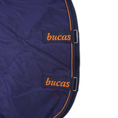 Bucas Therapy Turnout Neck Navy Orange