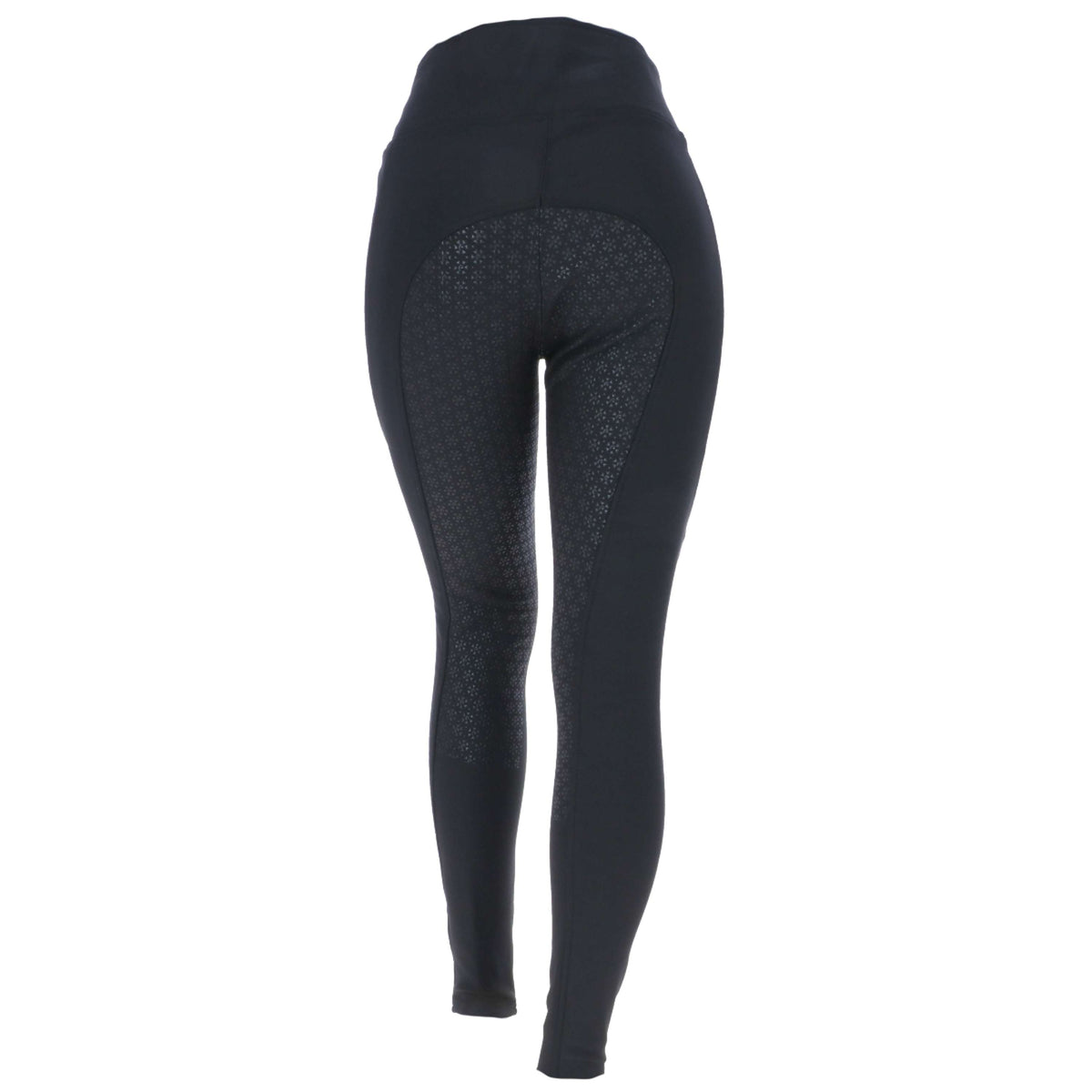 EQUITHÈME Reitleggings Dolomyt Sodertshell Silikon Sitz Schwarz