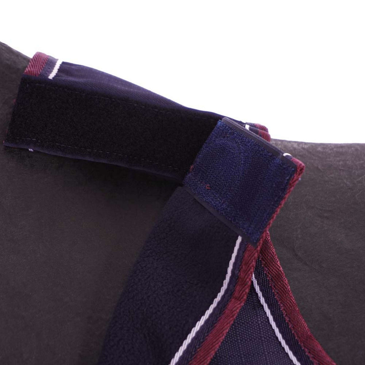 EQUITHÈME Ausreitdecke Tyrex 1200D Polar Fleece Navy/Burgundy