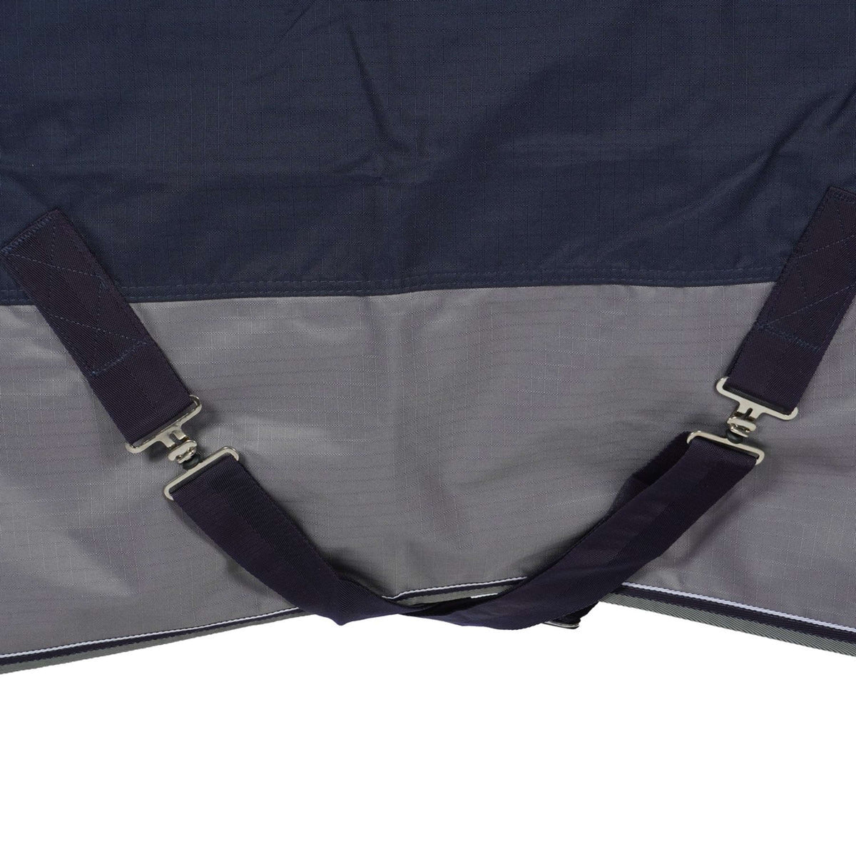 EQUITHÈME Turnout Rug Tyrex 600D 0g Navy/Grau Dots