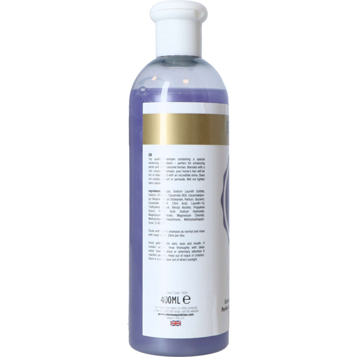 Ezi-groom Shampoo Helder Weiß Transparent