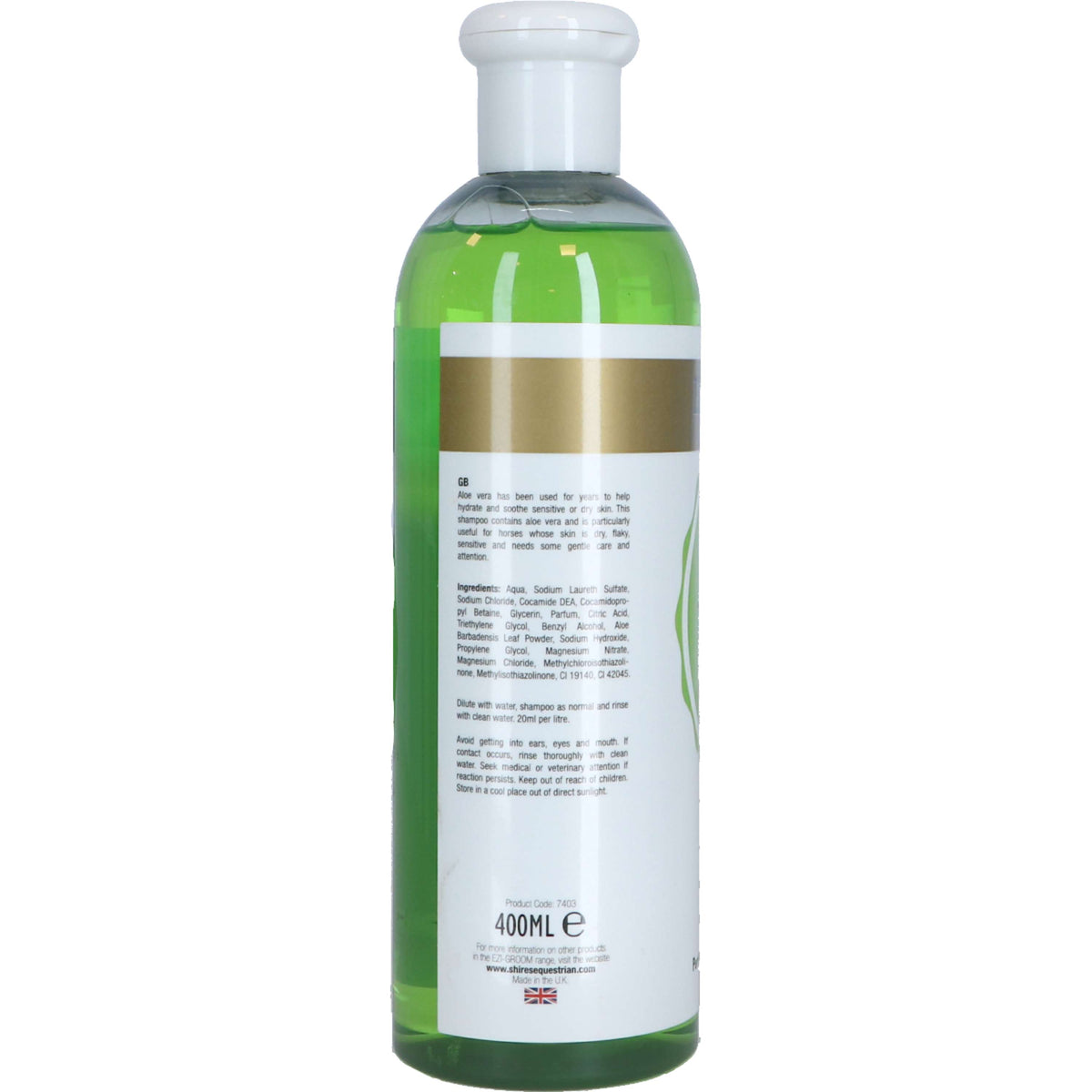 Ezi-groom Shampoo Aloe Vera Grün