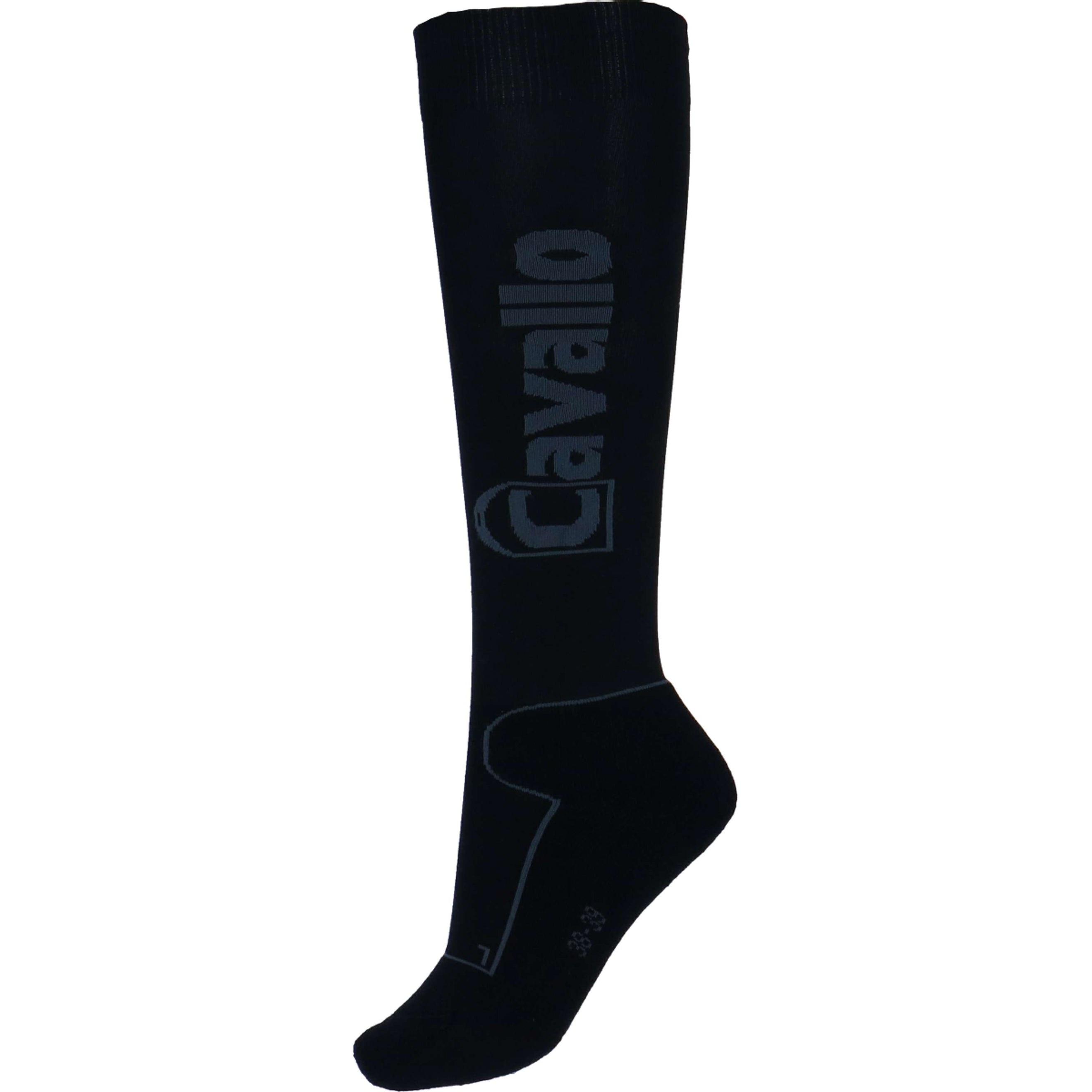Cavallo Socken CavalSimo Schwarz Cavallo Socken CavalSimo Schwarz