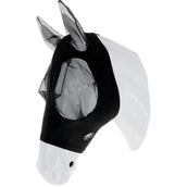 WeatherBeeta Fliegenmaske Stretch Bug Eye Saver mit Ohren Schwarz/Schwarz