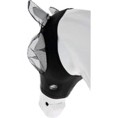 WeatherBeeta Fliegenmaske Stretch Bug Eye Saver mit Ohren Schwarz/Schwarz