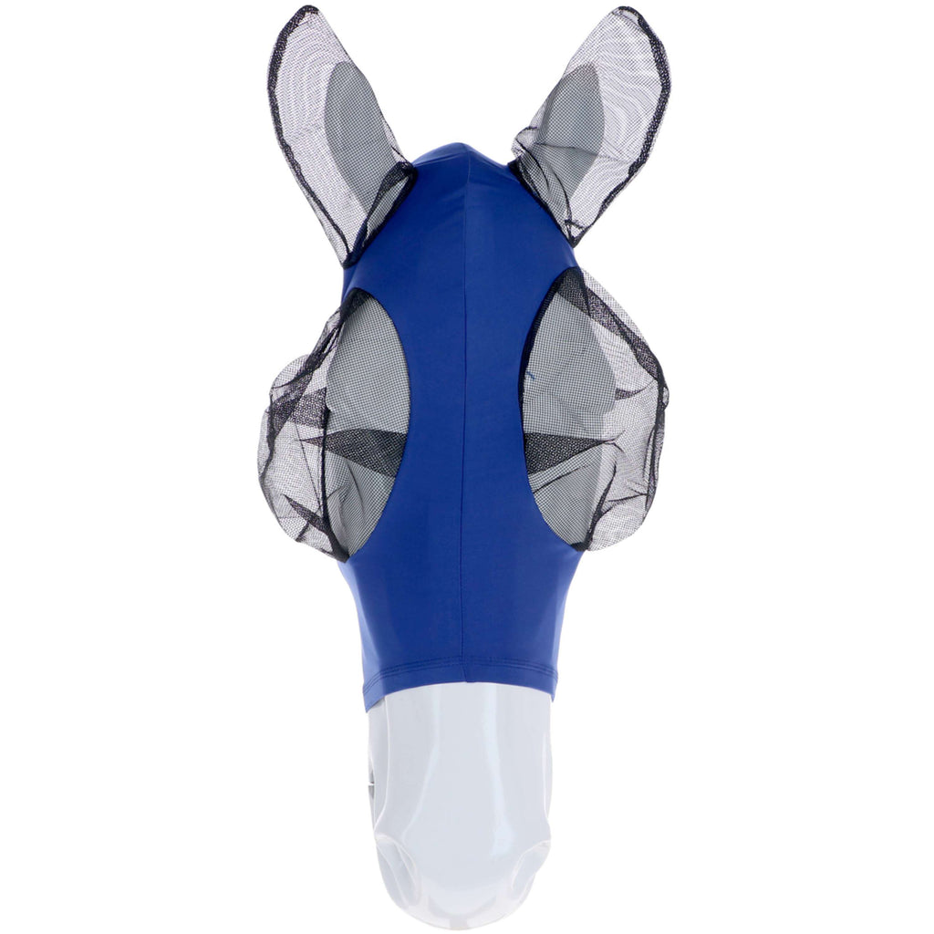Weatherbeeta Fliegenmaske Stretch Bug Eye Saver mit Ohren Royal Blue/Schwarz