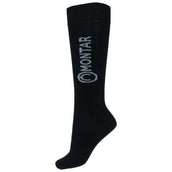 Montar Socken mit Logo Schwarz