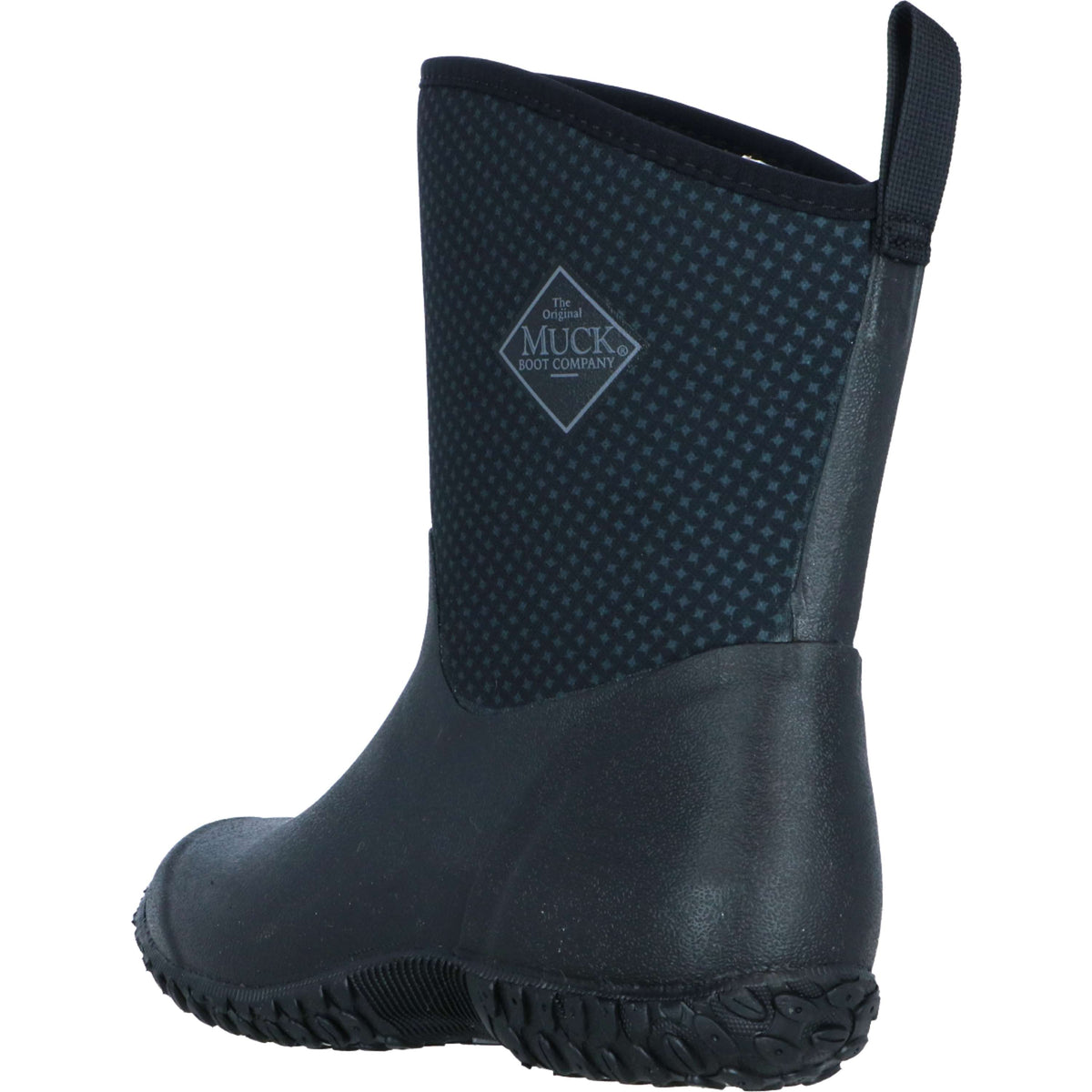 Muck Boot Muckster II Mid Damen Schwarz/Rosen