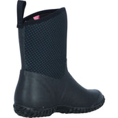 Muck Boot Muckster II Mid Damen Schwarz/Rosen