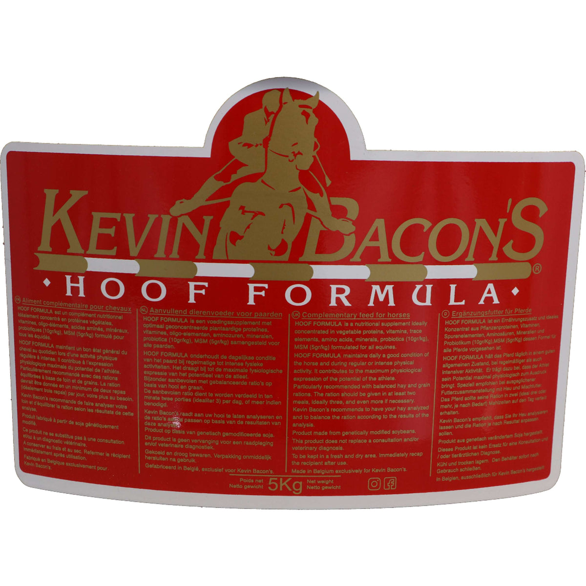 Kevin Bacon's Hoofformula