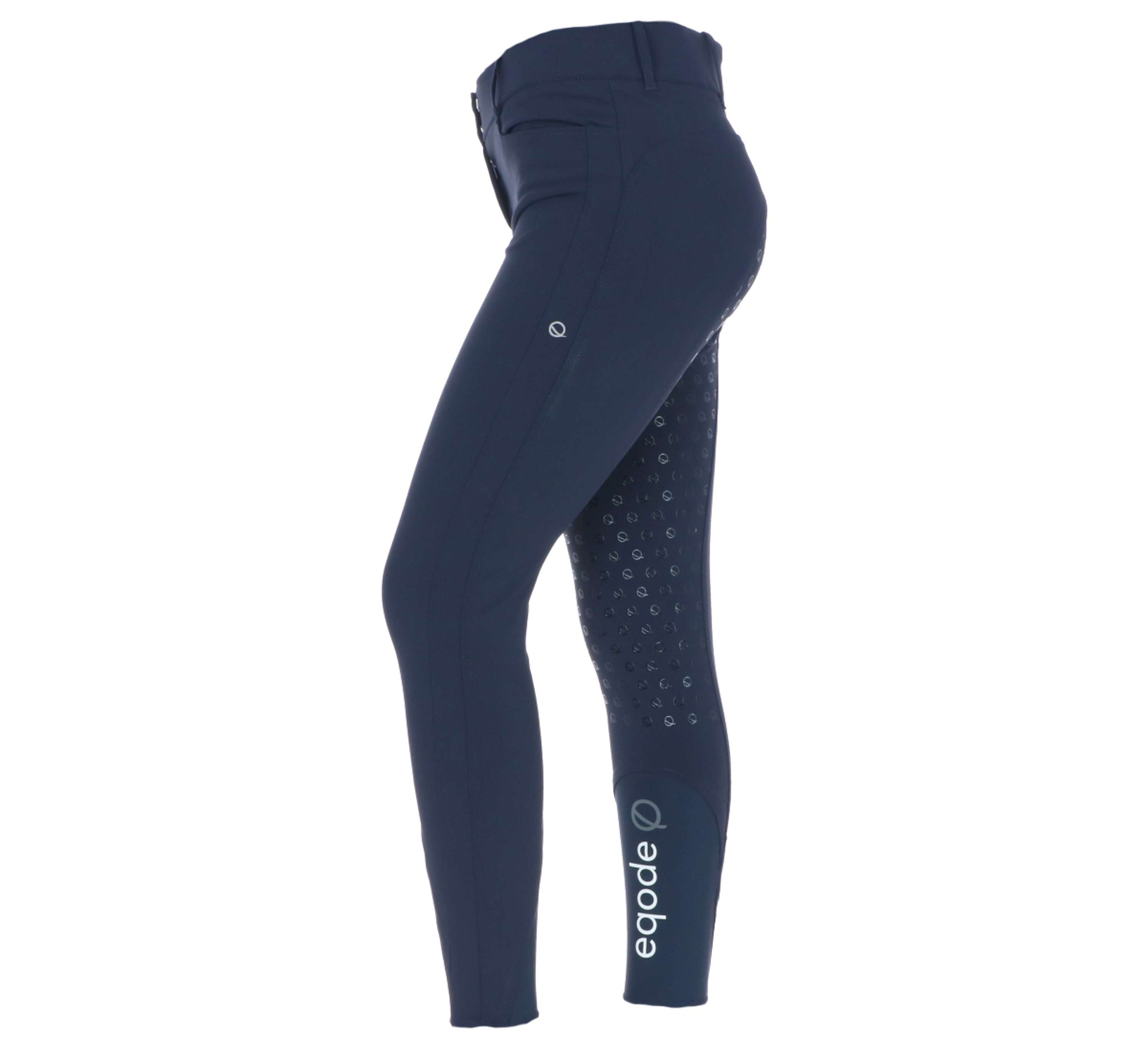 EQODE by Equiline Reithose Darcey Full Grip Blau